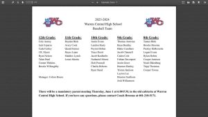 WC baseball
