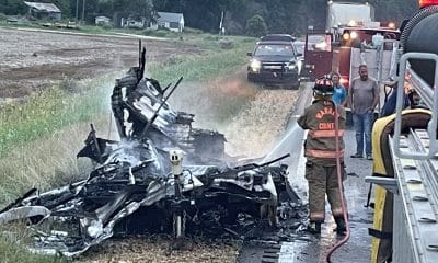 Camper fire