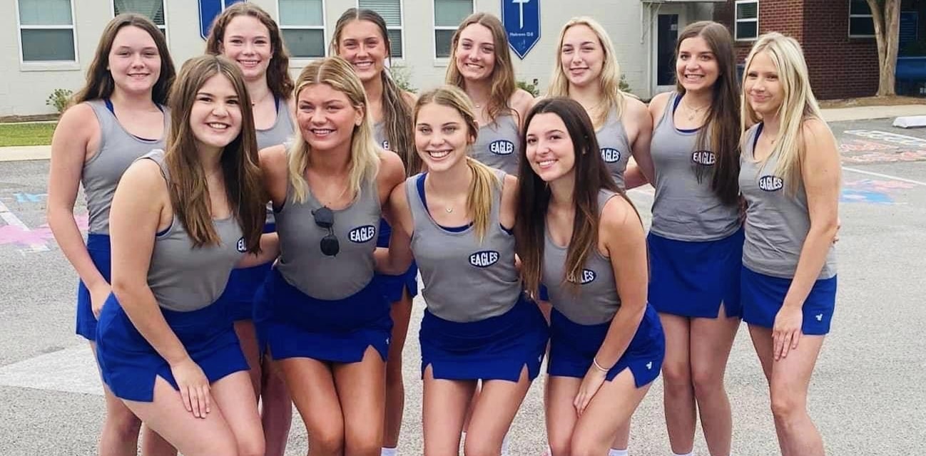 Porter’s Chapel Academy cheerleaders
