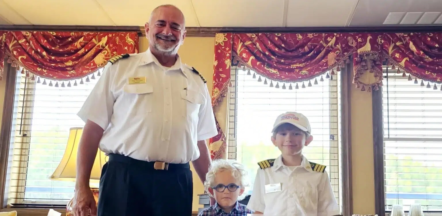 Captain Tim Thorsen, Grant Williams and James Williams. Photo by David Day