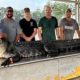 Ty White, Philip Hollimon, Hunter Fielder, Michael Fielder and Ashley Harris
