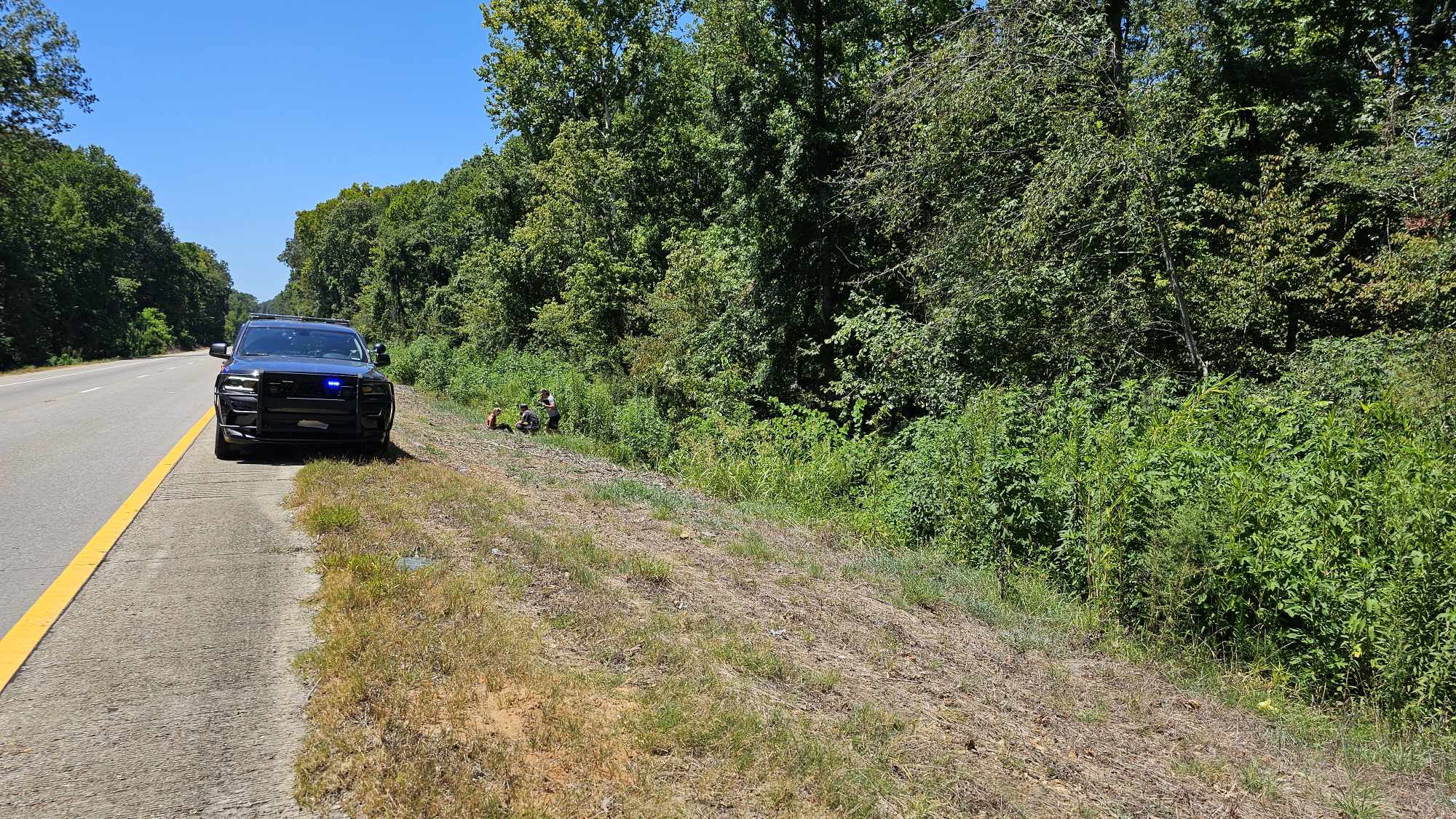 Vehicle crash on Interstate 20