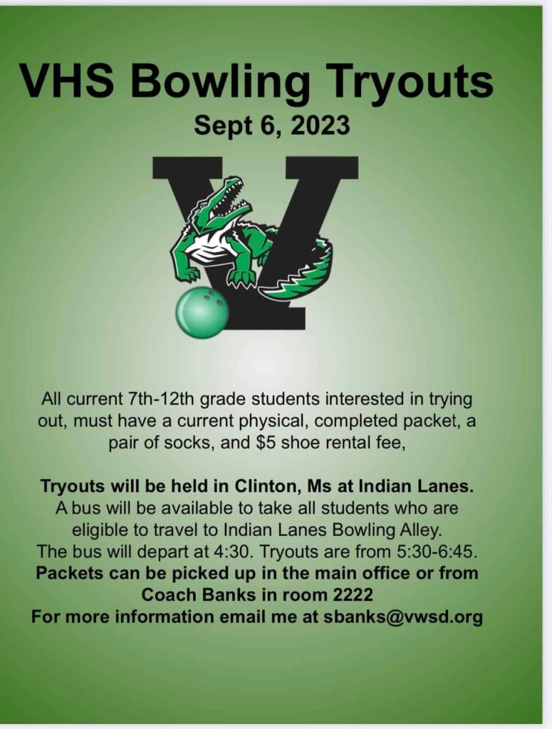 Bowling flyer