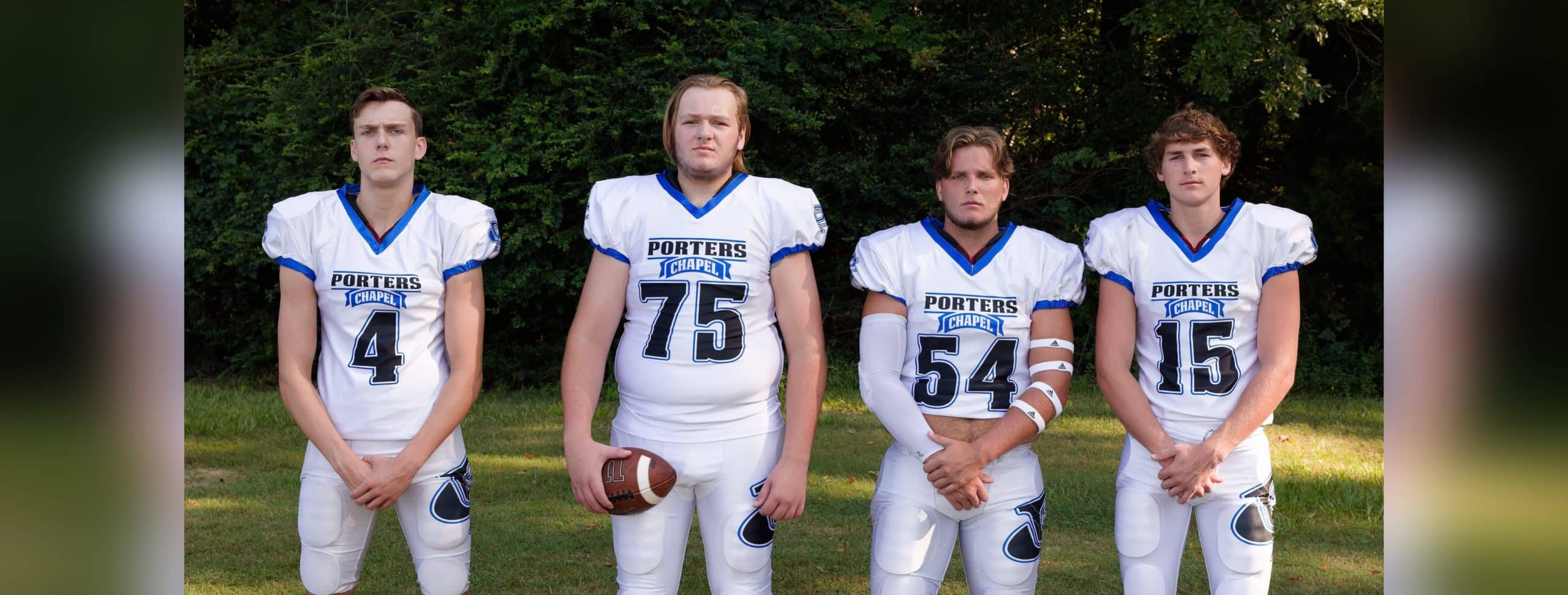 Hunter Simms, Jackson Blackmon, Conley Johnston and Thomas Azlin