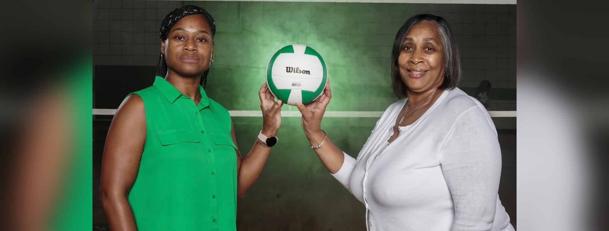Stacey Banks and Deborah Brown