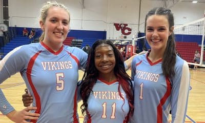 Ellie Henderson, Tabreai Davis and Melissa Herrle