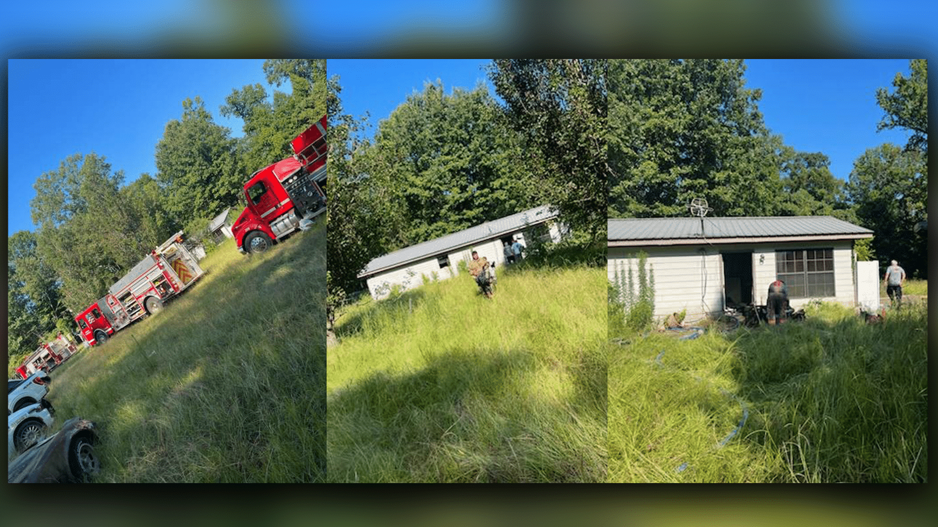 Fire on Dillon Ridge Road