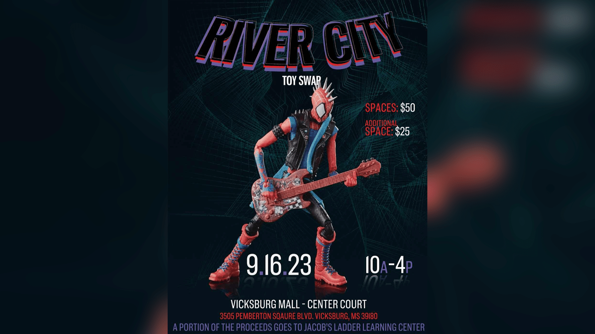 Vicksburg River City Toy Swap flyer