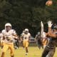 Damion Miller catching ball