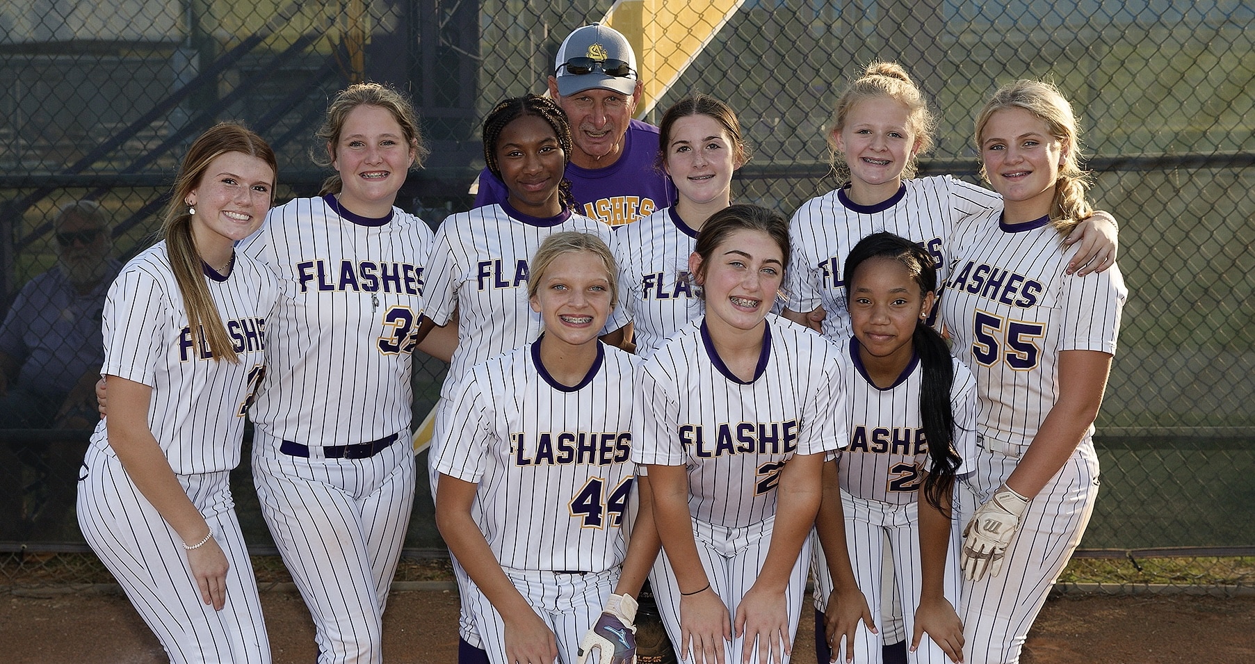 St. Aloysius junior high softball team
