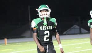 Jordan Clay on football field