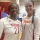 Calise Henyard and Melissa Herrle