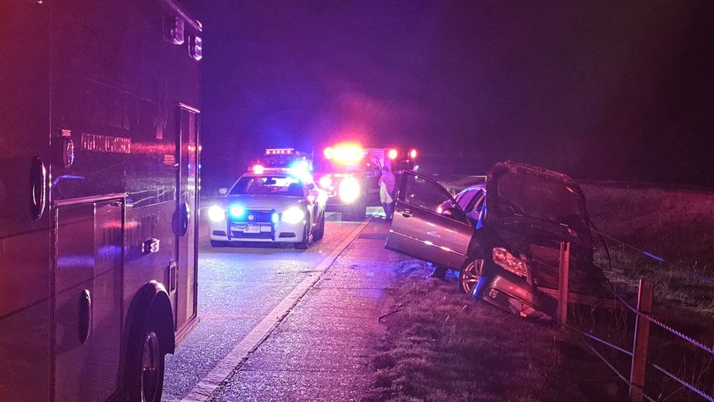 head-on collision