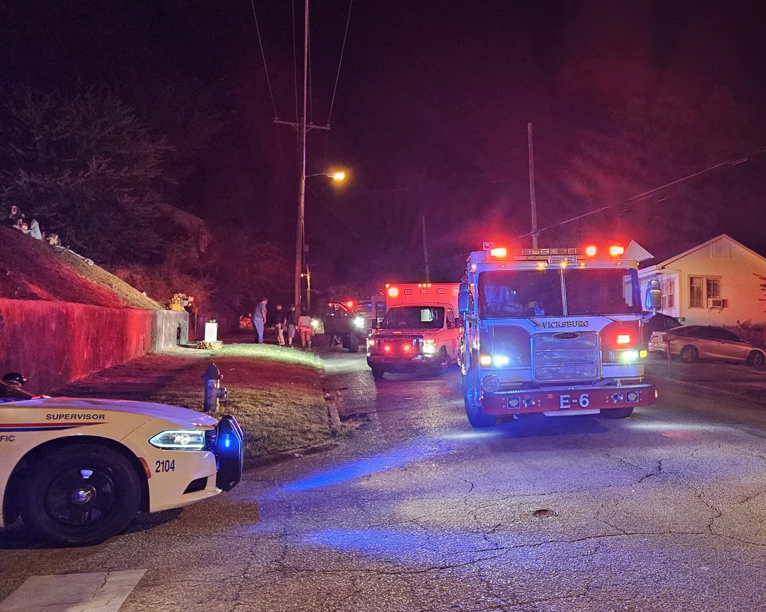 one shot in vicksburg