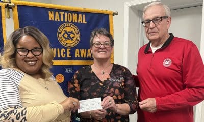 CASA Program Manager Jennifer Holley, Executive Director Avis Phillips and Jerry Phillips