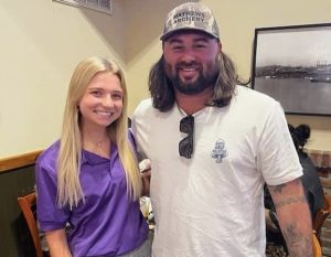 Olivia Larsen and Koe Wetzel