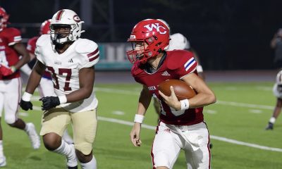 Nash Morgan running the ball