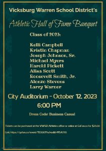 Hall of Fame flyer