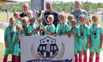 Back Row Coaches: Jessica Tate, Chris Busby, and Michael Gough 3rd Row: Emma Pearl Mailhot, Julia Ann Green, Raedon Busby Next Row: Lucy Sherbern, Hart Smith, Bryleigh Landers, Aniston Hinton, Madalyn Tate, Marley Busby, Lucy Nasif, Aurelia Rowland Front: Caroline Dornbusch