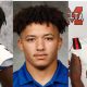 L-R Trey Hall, Brandon Gilliam and Malik Sims