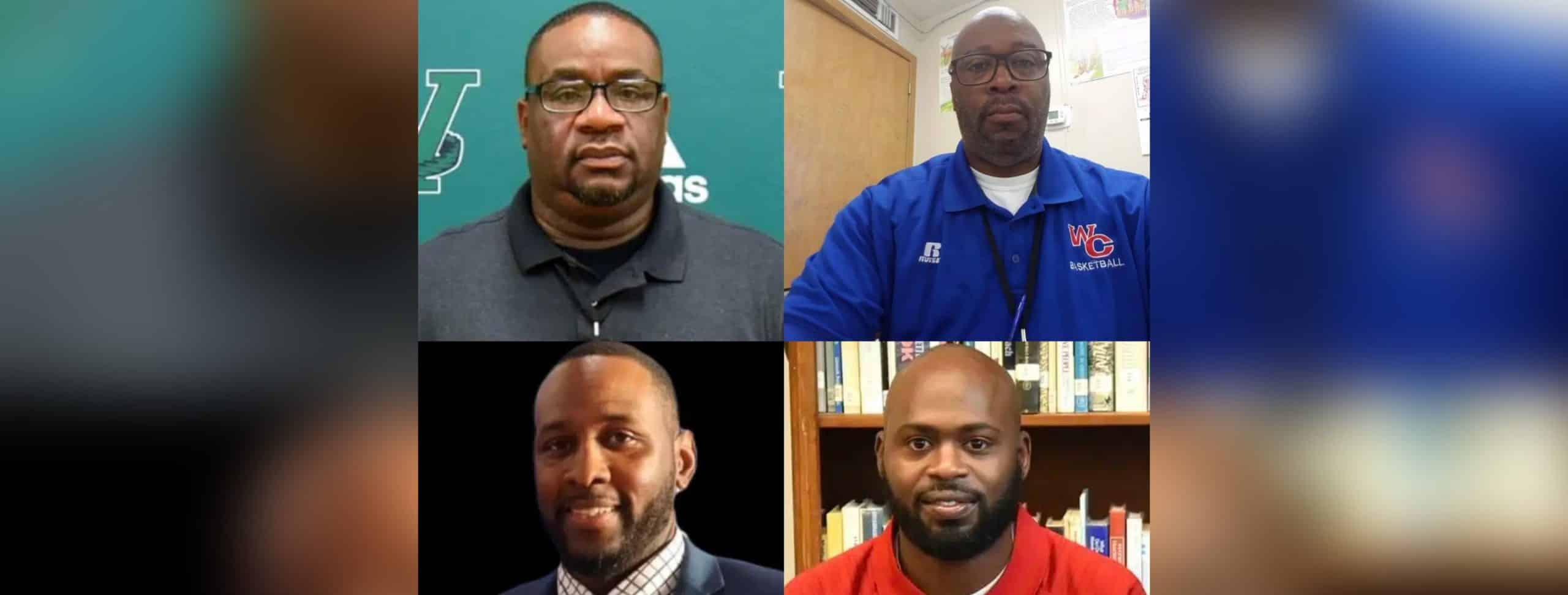 Top L-R Kelvin Carter, Keith Williams, bottom L-R Delvin Thompson and Julius Cosby