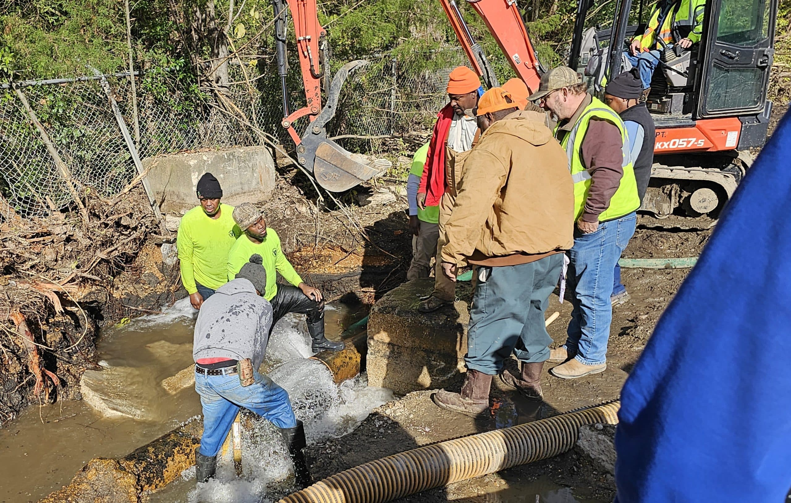 water mains
