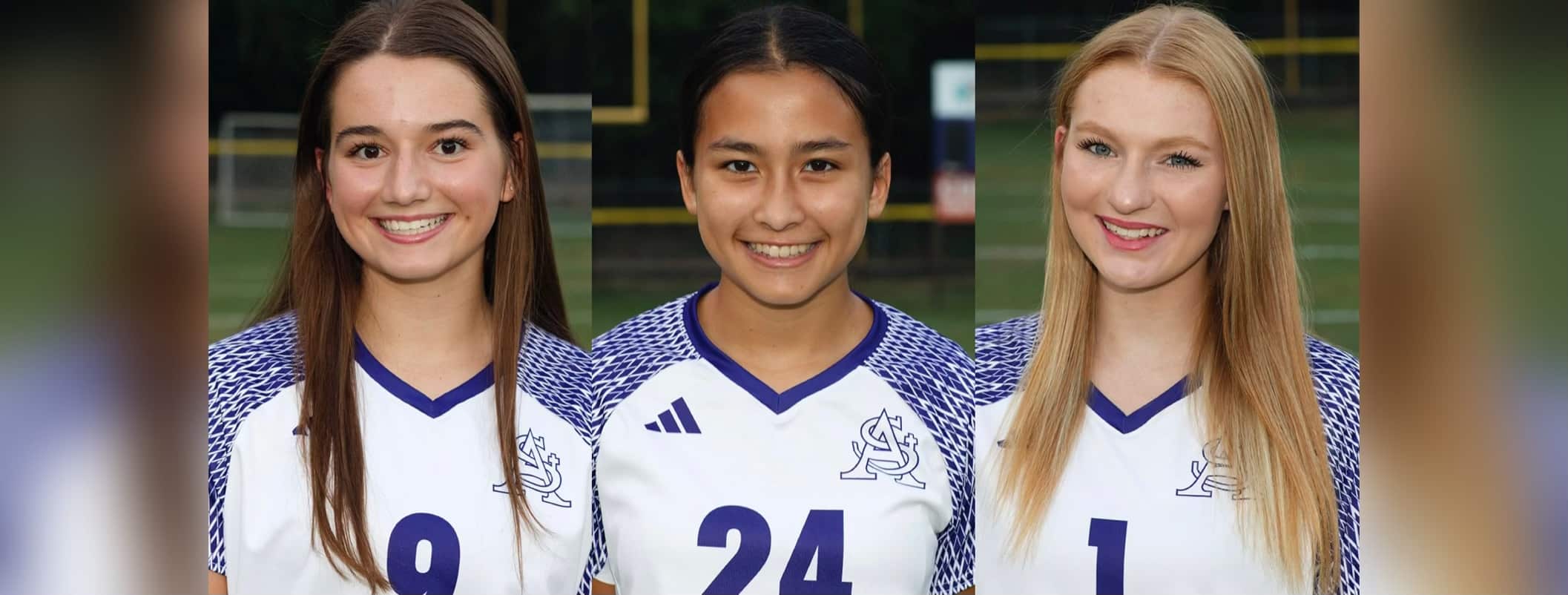 L-R Taryn Lusby, Samantha Edwards and Grace Edwards
