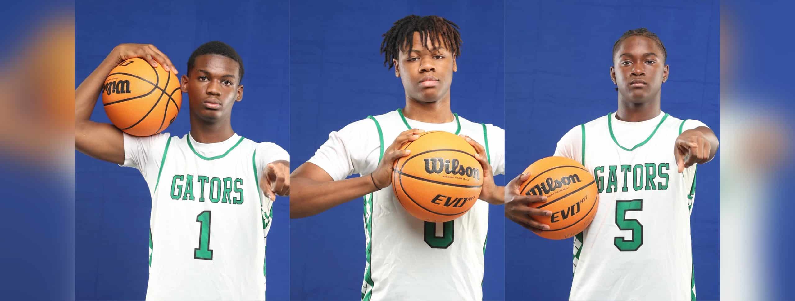 L-R Marlyn Foy, Brycen Jones and Nick Carson