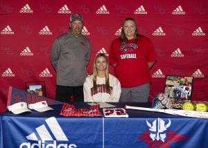 Jenn Smith with coaches Brian Ellis and Katie Jackson