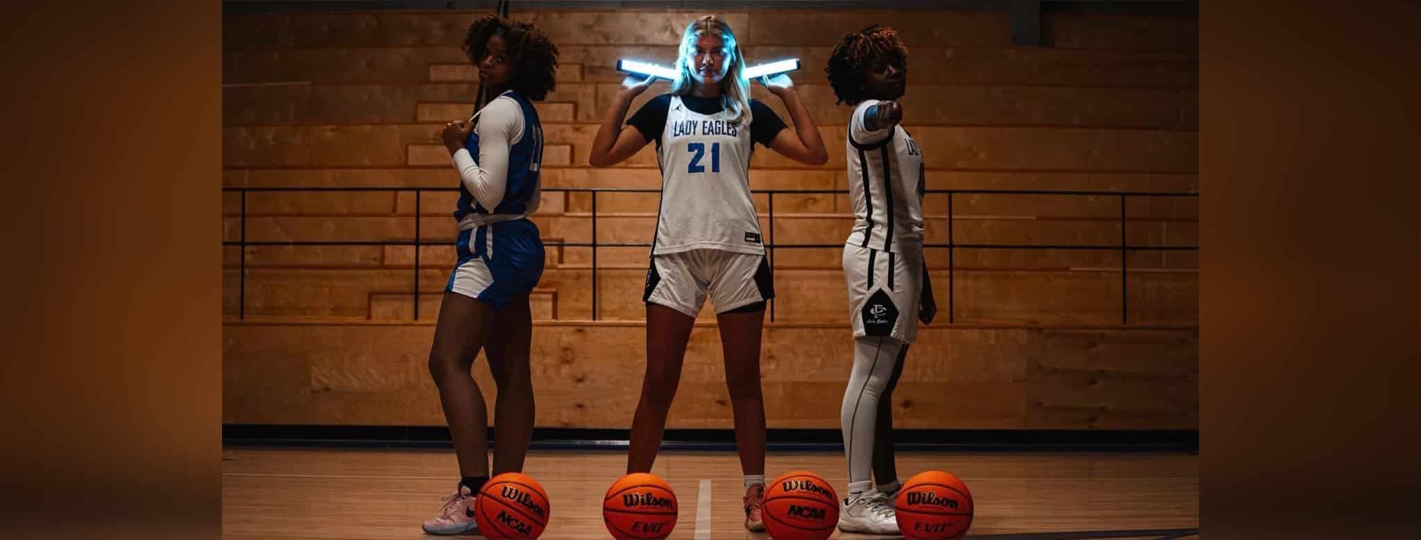 Lauren Madison, Sophie Masterson and Jae’la Smith