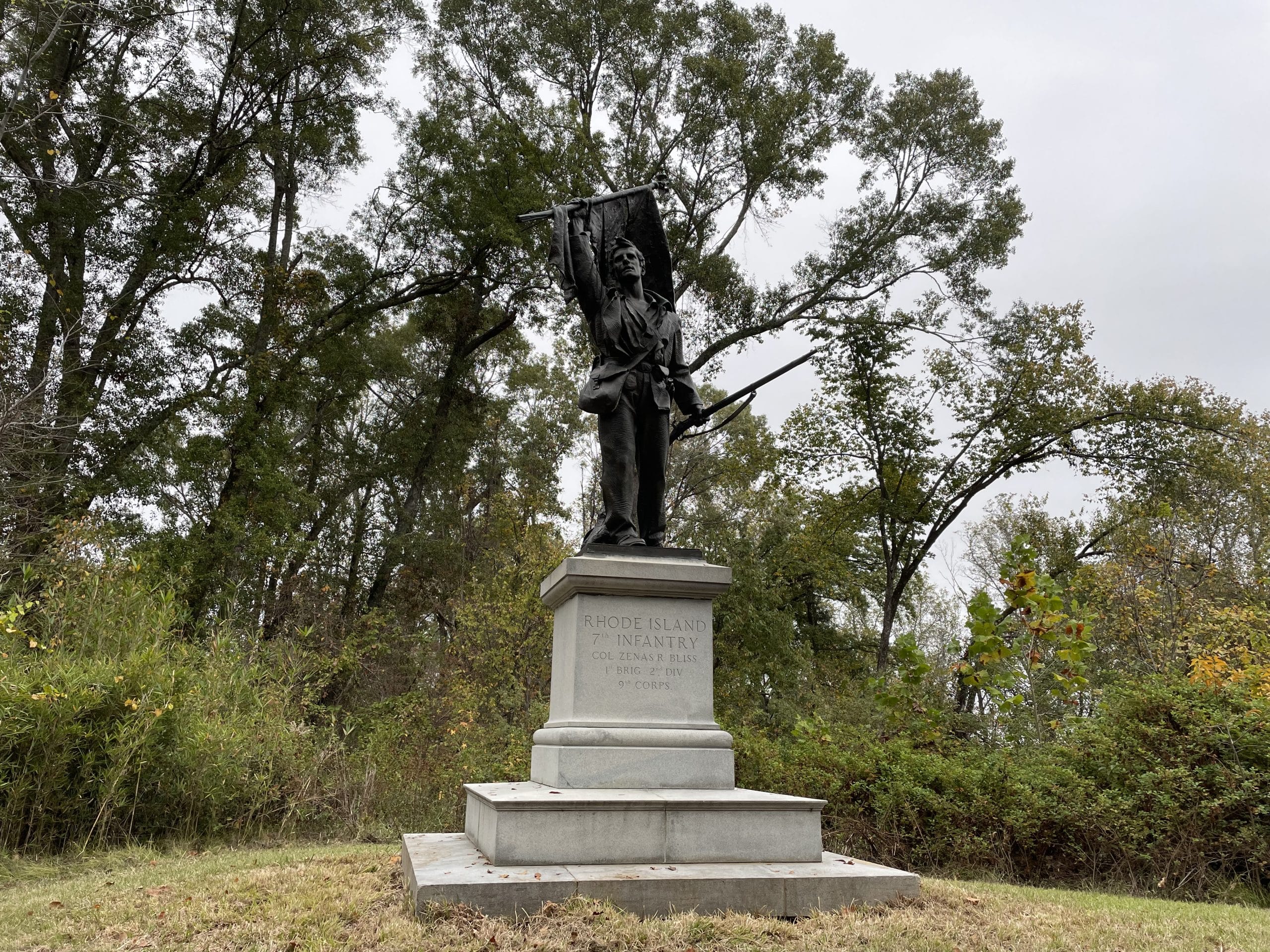 Rhode Island Memorial at the Vicksburg National Military Park