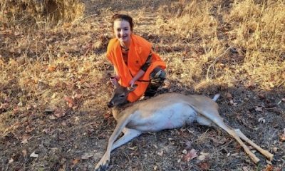 Jenna Moulder and her first deer