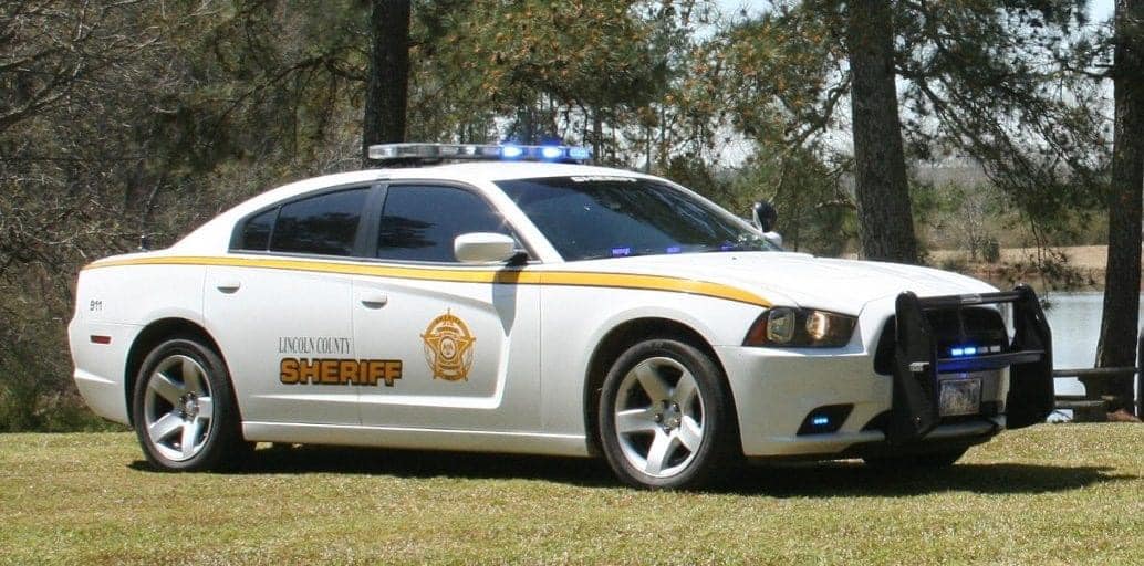 Lincoln County police cruiser