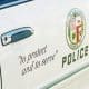 Los Angeles, California police car