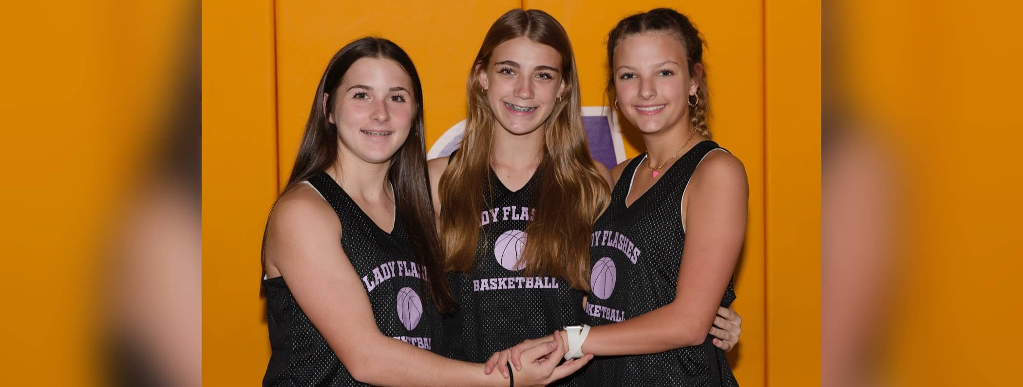 L-R Marley Gibellino, Megan Theriot and Annslee Averett