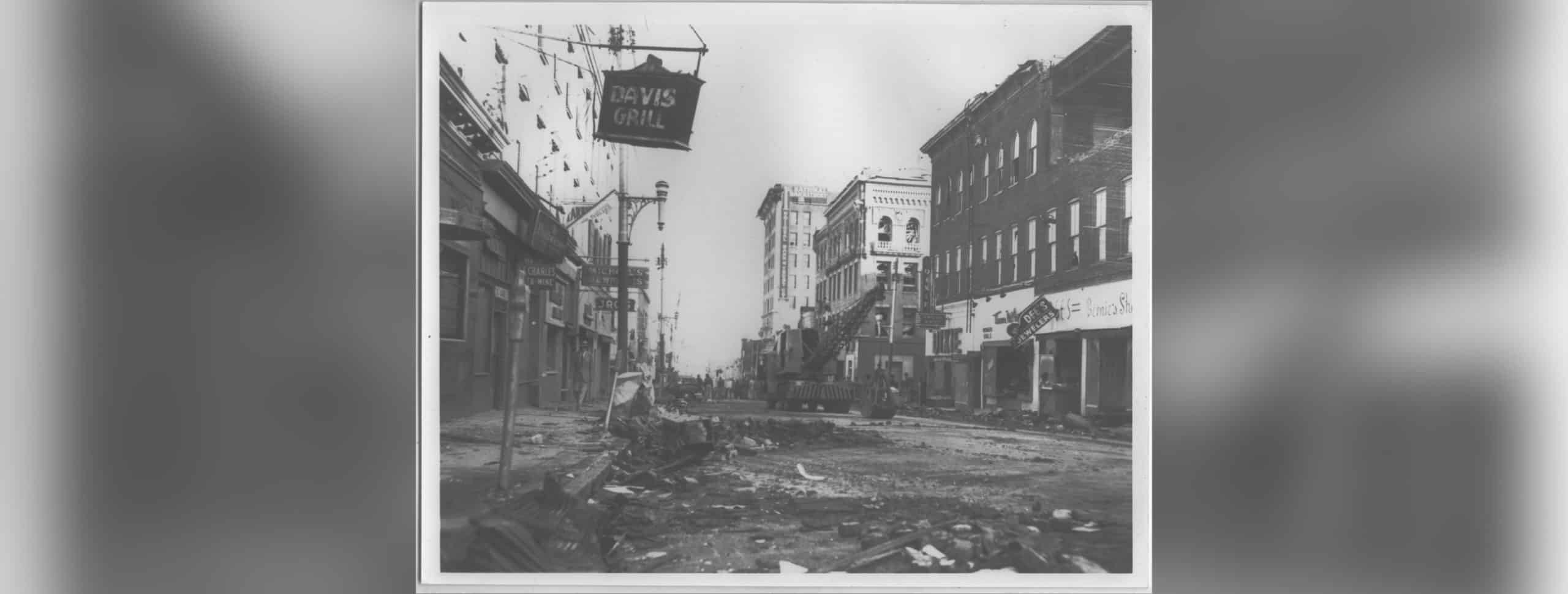 Tornado damage