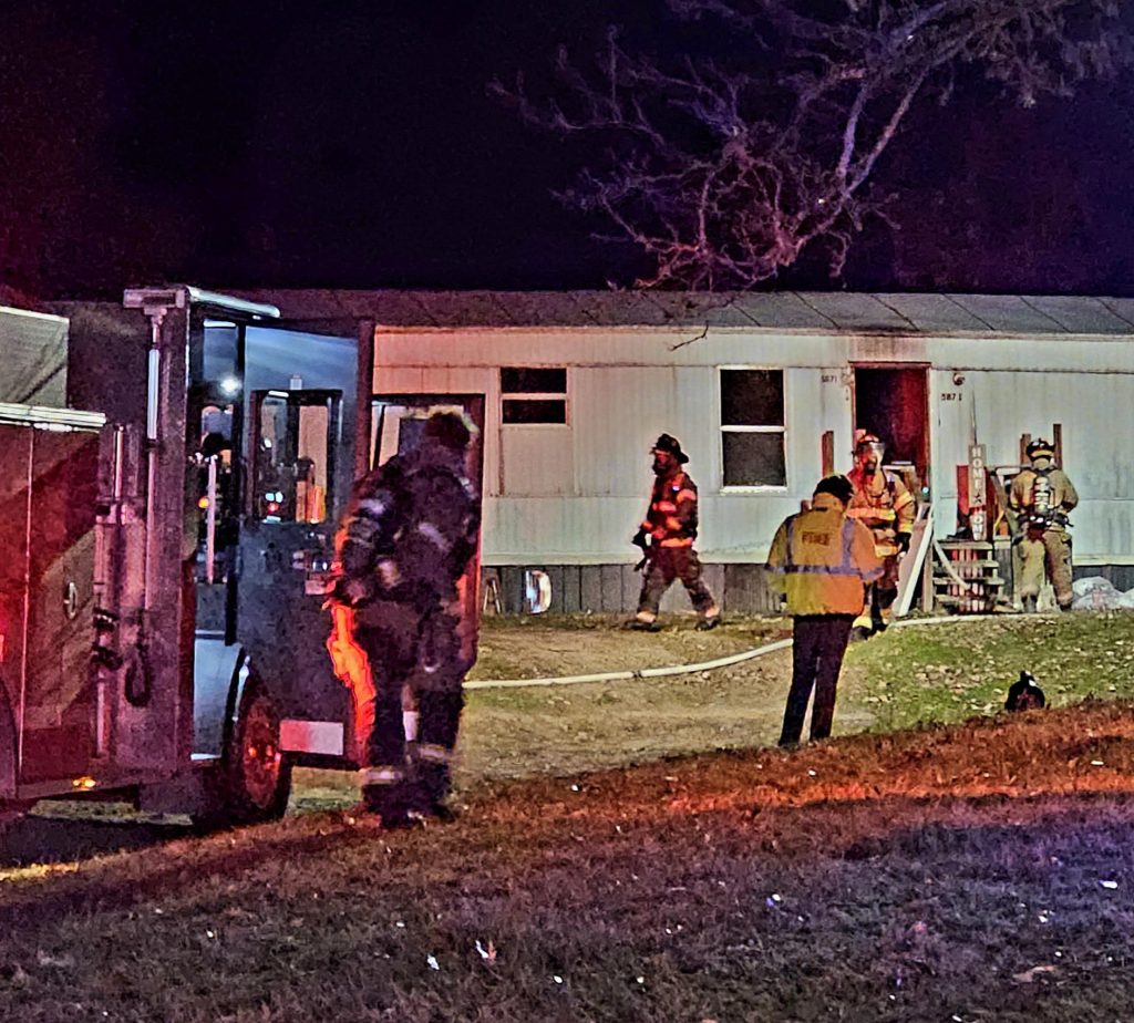 Fisher Ferry fire