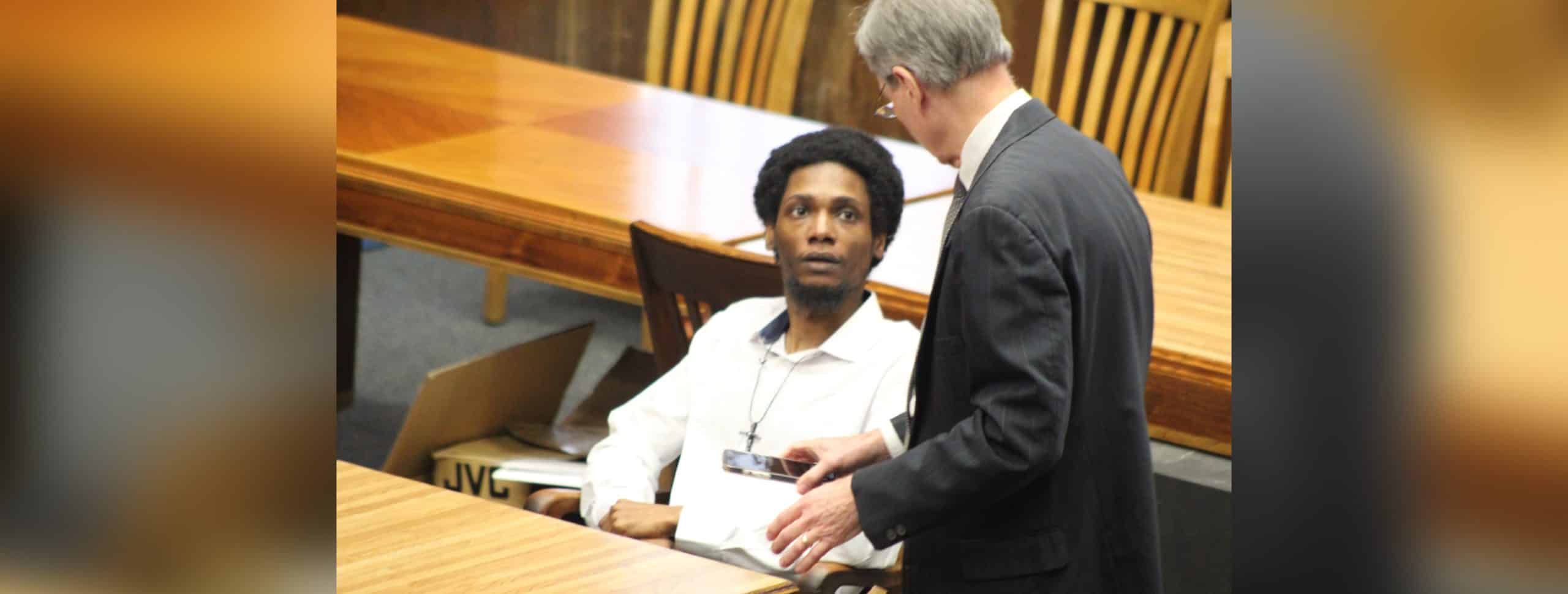 Carl DeAnthony Smith with attorney