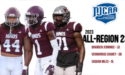 Hinds CC football players