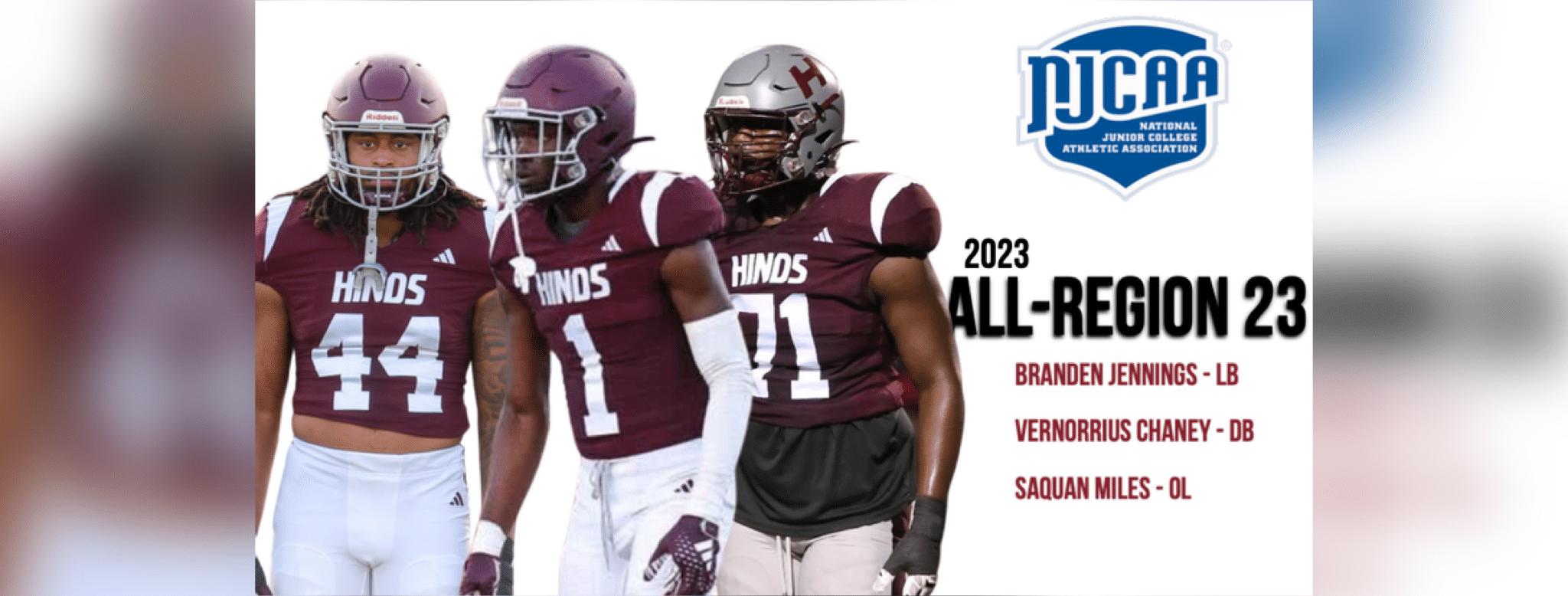 Hinds CC football players