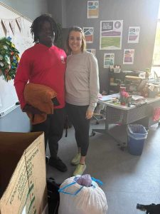 Mason Watts and Carolyn Bradley