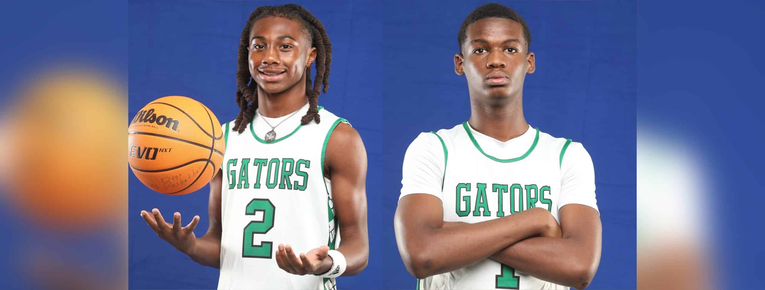 L-R Jordan Clay and Marlyn Foy