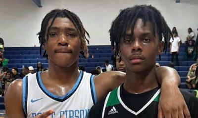L-R Kam Brown and Mikey Johnson