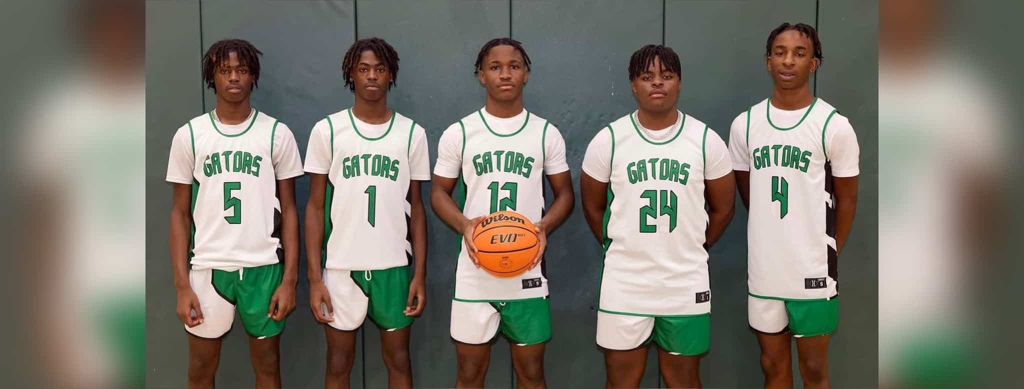 Jaylen Stewart, Jayden Stewart, Jaquez Jones, Deonta Selvy Jr and Corbin Walker