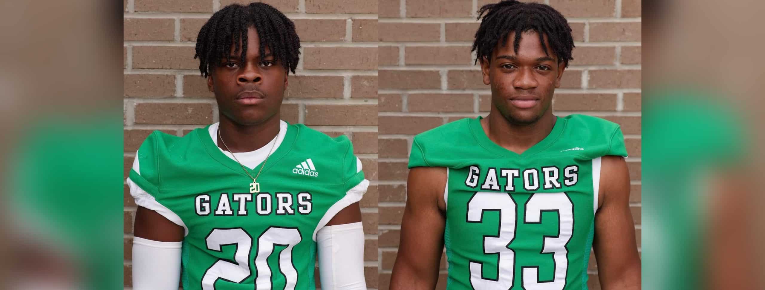 L-R Stephen Anderson and Cameron Nailor