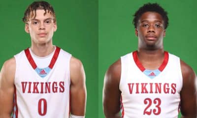 L-R Jonathan Henderson and LJ Reynolds