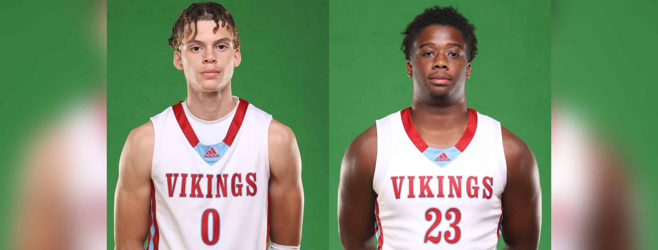 L-R Jonathan Henderson and LJ Reynolds