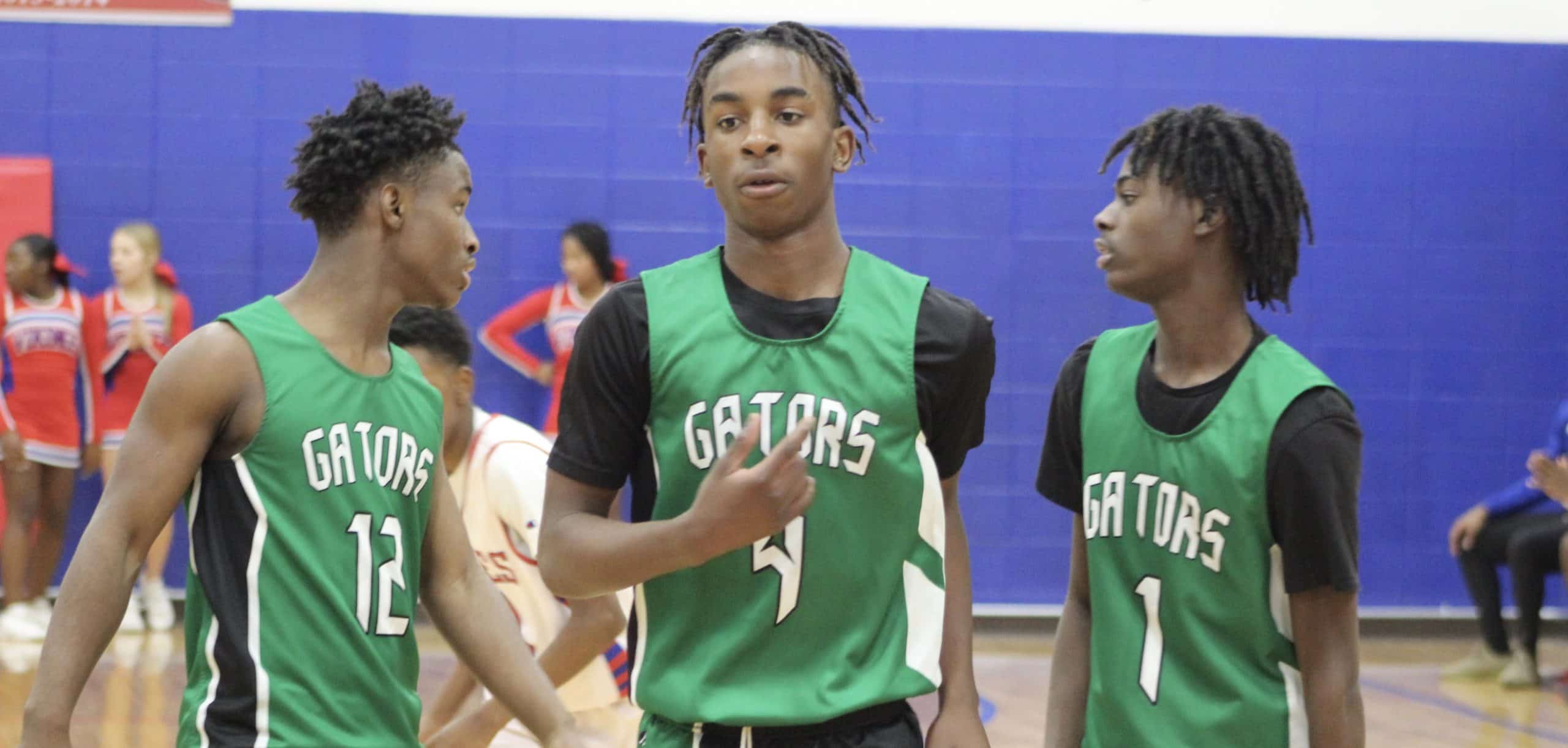 L-R Jaquez Jones, Corbin Walker and Jayden Stewart
