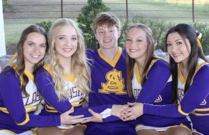 Sarah Beth Johnston, Christian Harris, James Powell, Laiken Leist and Lilli Perniciaro