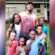 Eric Phillips with his family